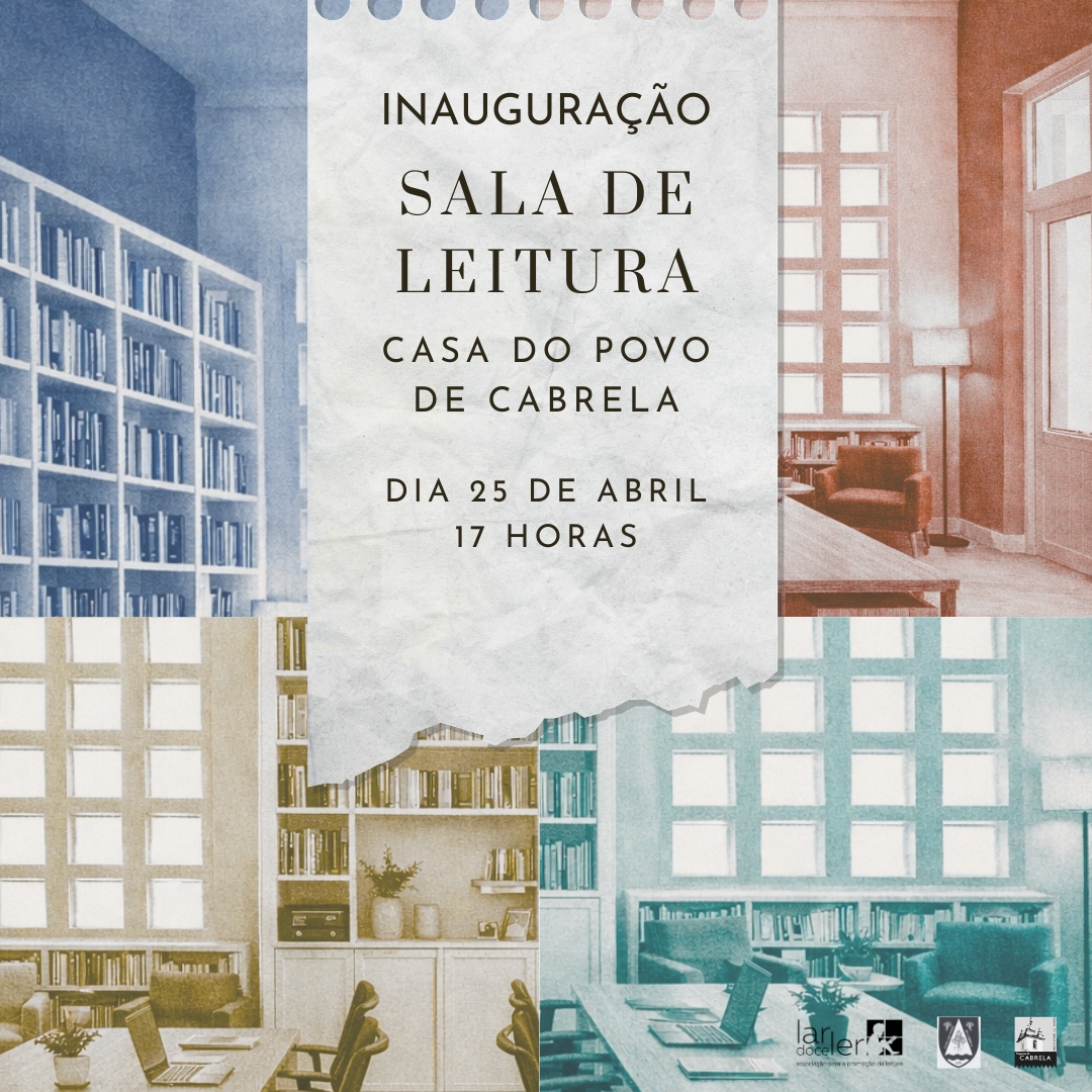 Inauguração Sala de Leitura de Cabrela – Dia Mundial do Livro